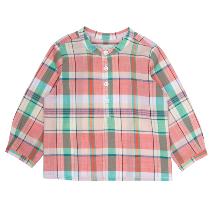 Bonpoint Baby Polisson Tunique Ec Multicolour - Polisson Shirt Multi Coloured Tartan - Advice from a Caterpillar