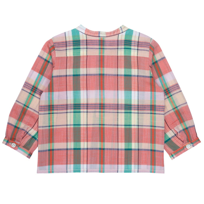 Bonpoint Baby Polisson Tunique Ec Multicolour - Polisson Shirt Multi Coloured Tartan - Advice from a Caterpillar
