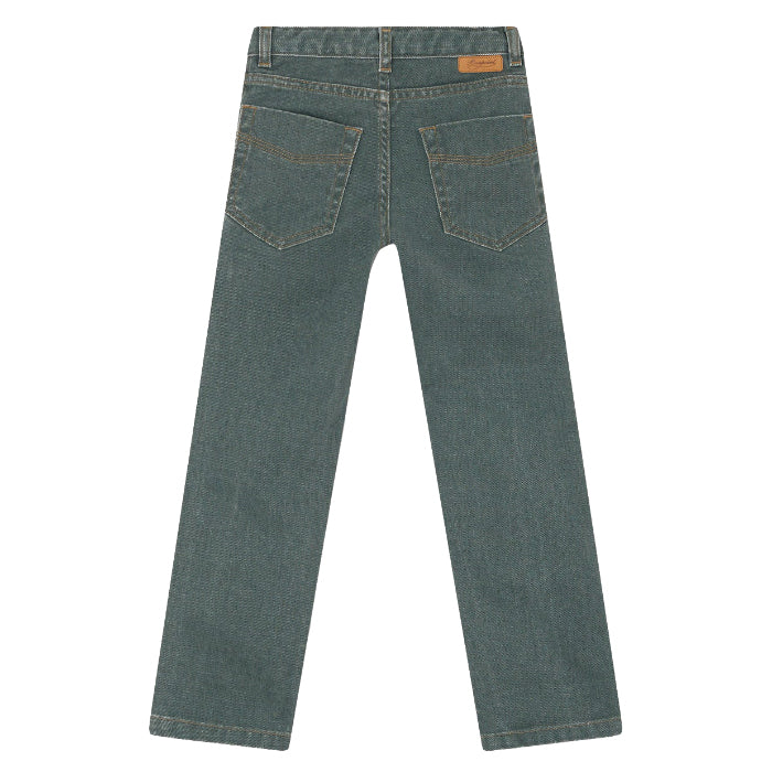 Bonpoint Child Dewey Pants Green Grey