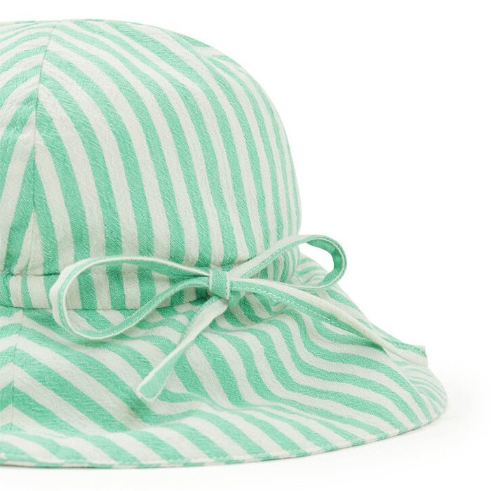 Bonton Baby Tsar Hat Green Stripes Green 12M