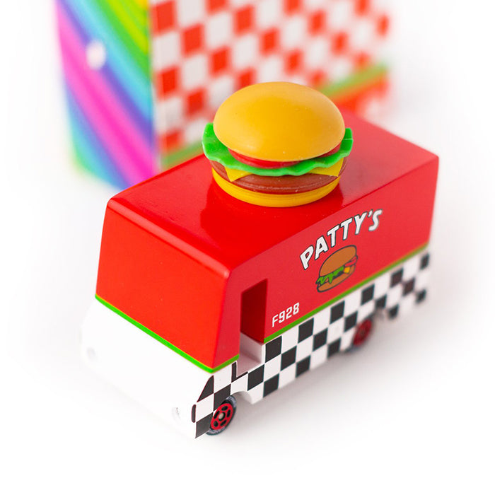Candylab Car Patty's Hamburger Van