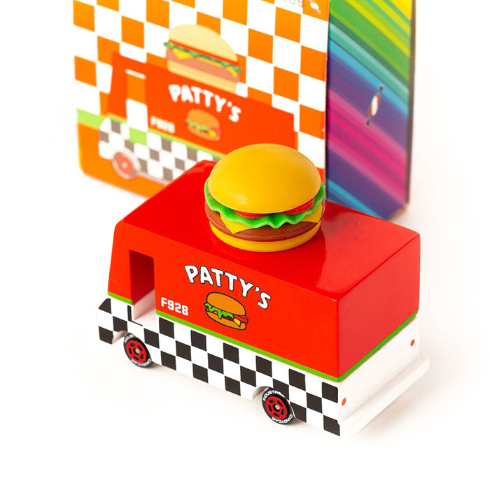 Candylab Car Patty's Hamburger Van