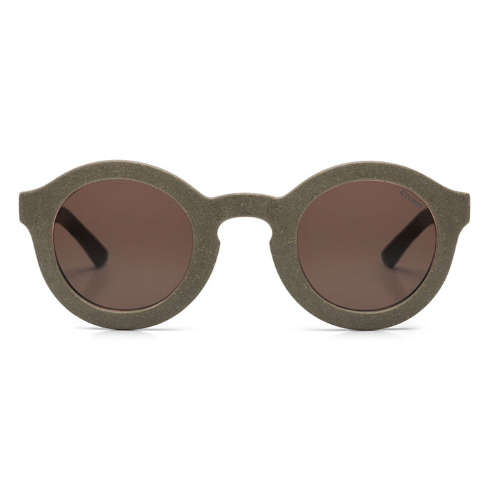 Cream Eyewear Child 01 x The New Society Sunglasses Olive
