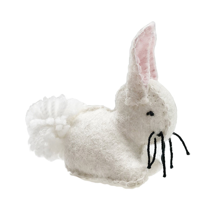 Glückskäfer Felt Rabbit White