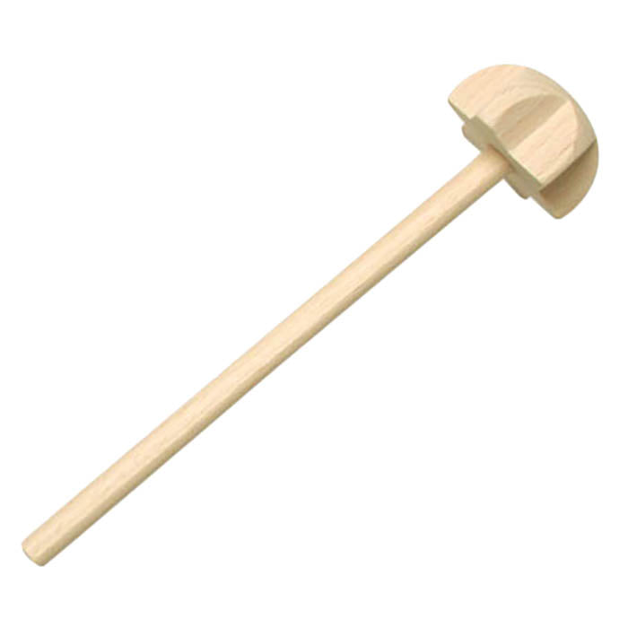Wooden toy honey dipper.