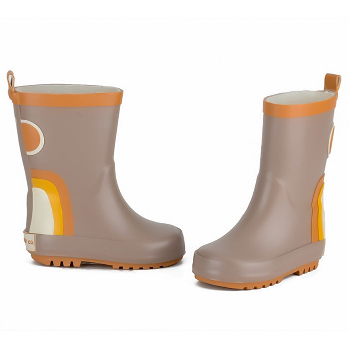 Grech & Co. Baby And Child Rain Boots Stone Grey