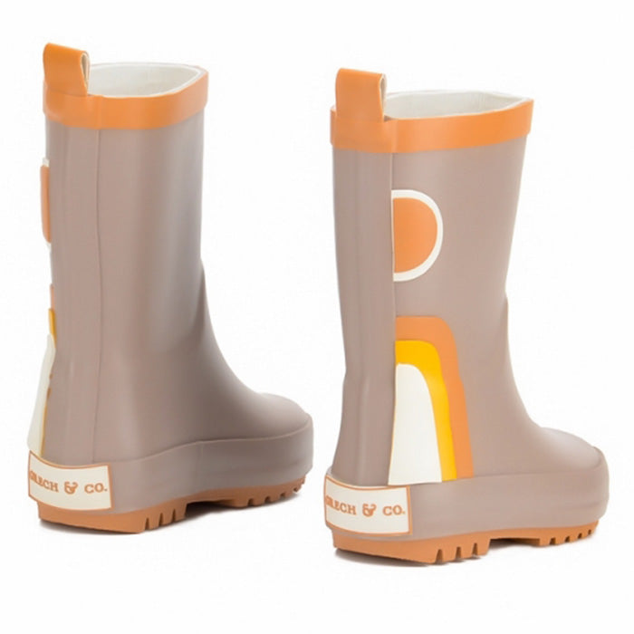 Grech & Co. Baby And Child Rain Boots Stone Grey