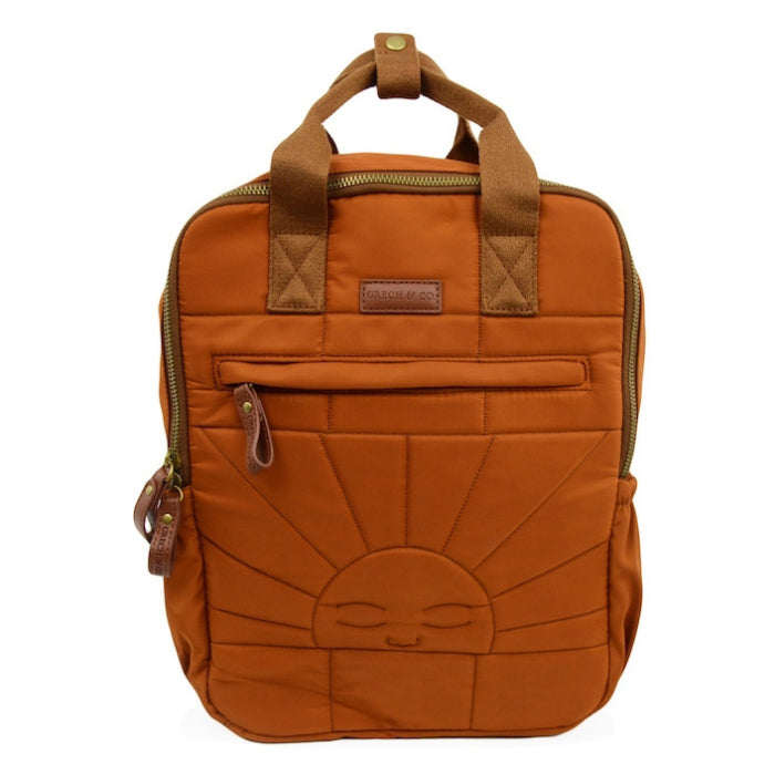 Grech &amp; Co. Child Junior Tablet Backpack Tierra Brown