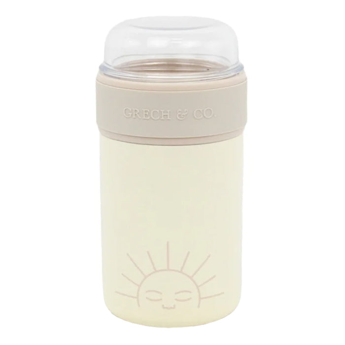 Grech & Co. Child Thermo Snack And Food Jar Atlas Cream