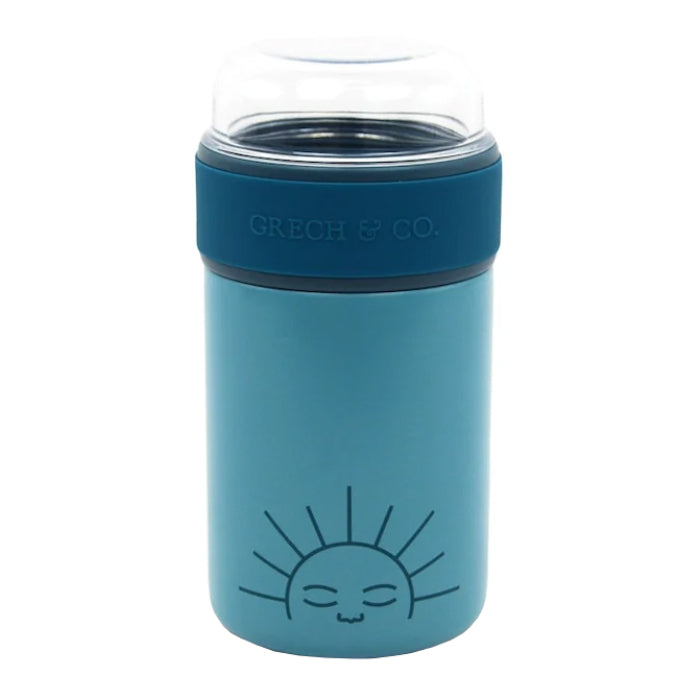 Grech &amp; Co. Child Thermo Snack And Food Jar Laguna Blue