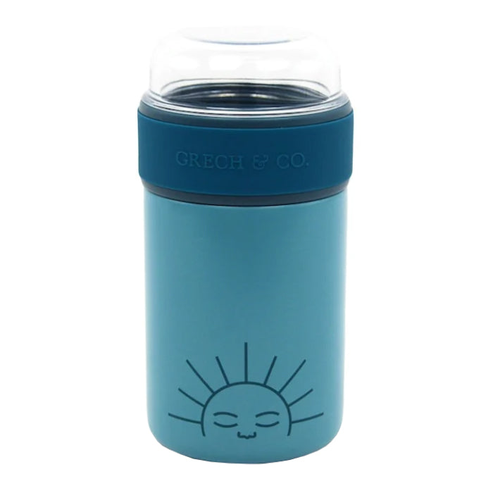 Grech & Co. Child Thermo Snack And Food Jar Laguna Blue