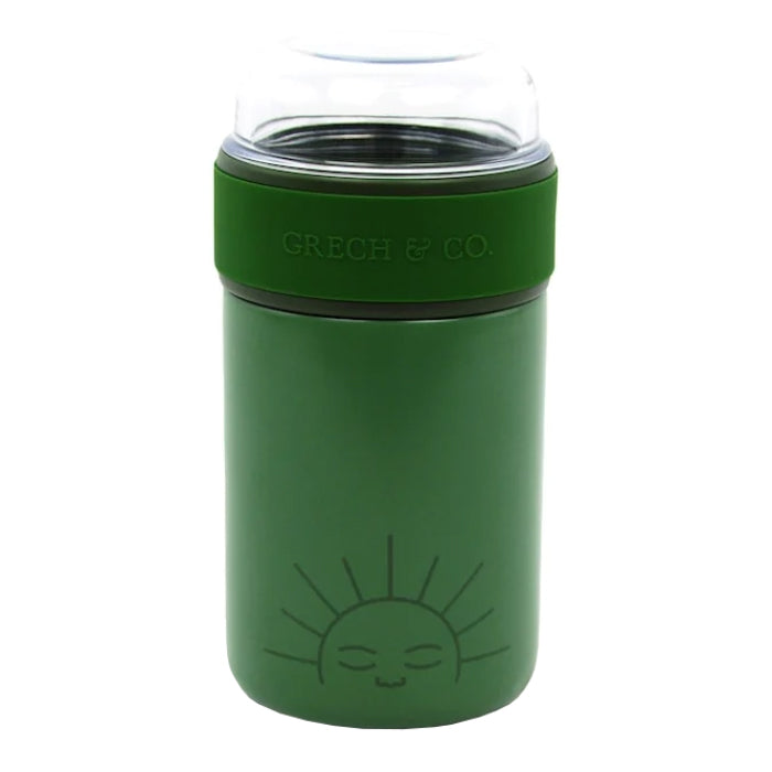 Grech & Co. Child Thermo Snack And Food Jar Orchard Green