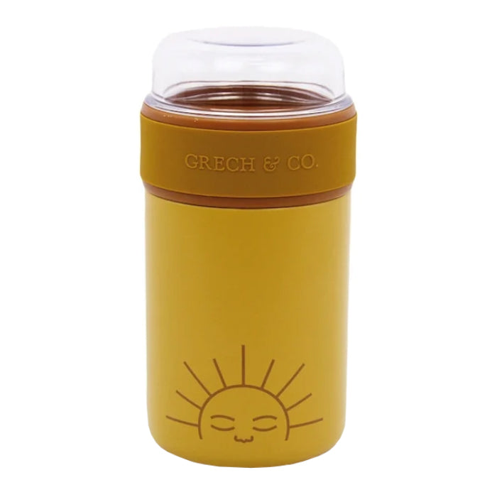 Grech & Co. Child Thermo Snack And Food Jar Wheat Yellow