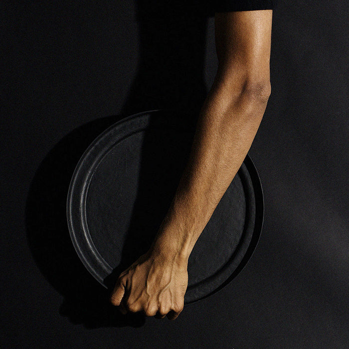 Made By Marble Dinner Plate Coal Black