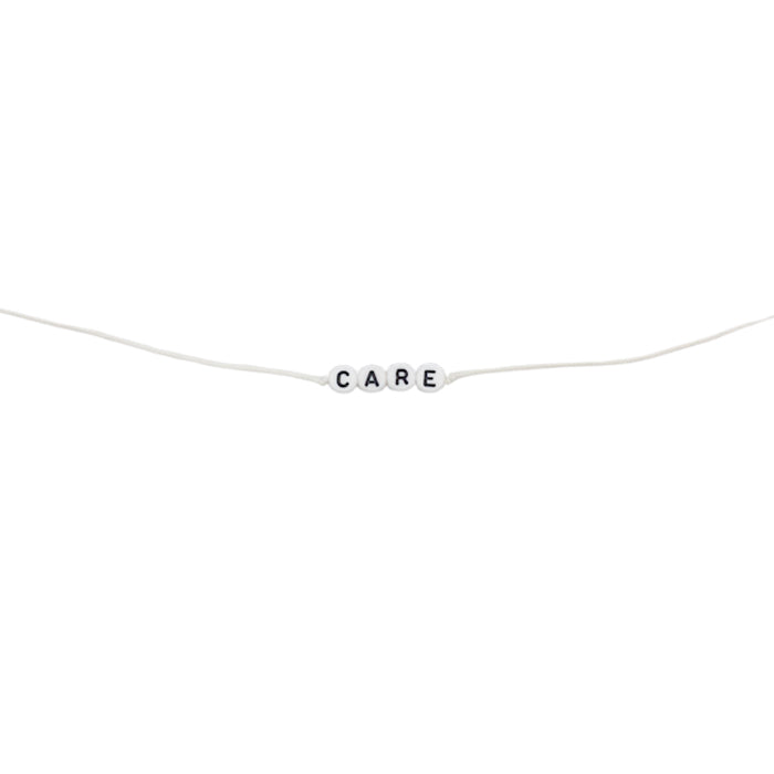 Made With Care Beaded Knot Bracelet Care