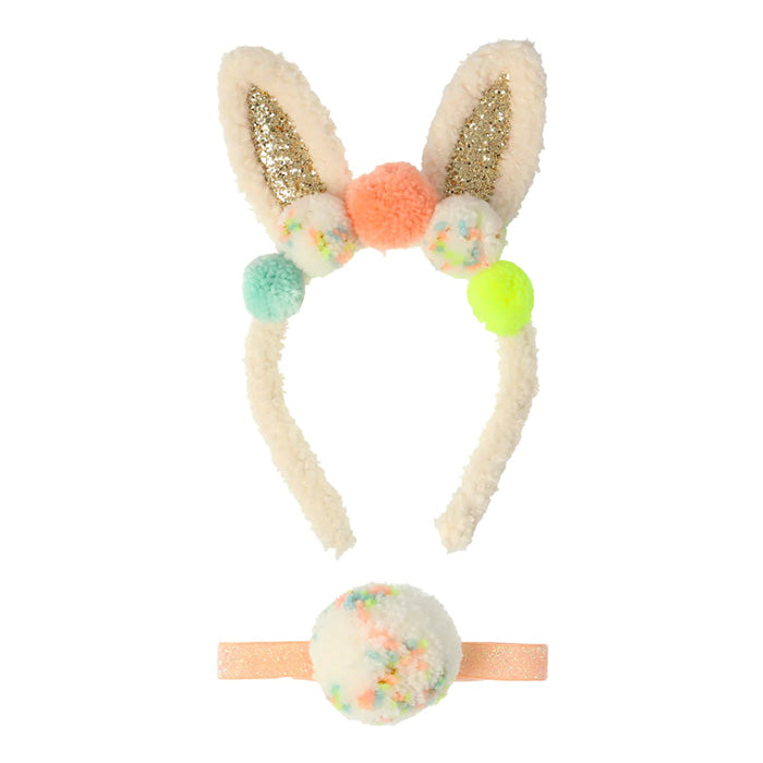Meri Meri Pompom Bunny Ear Dress Up Kit