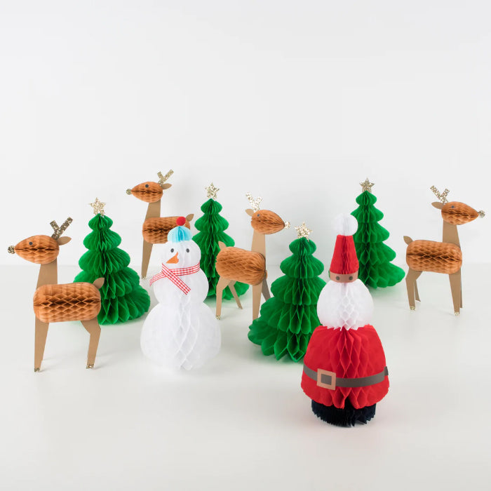 Meri Meri Honeycomb Christmas Decorations