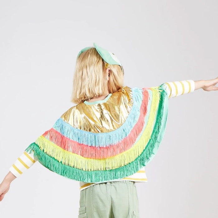 Meri Meri Parrot Fringed Cape Dress Up Kit