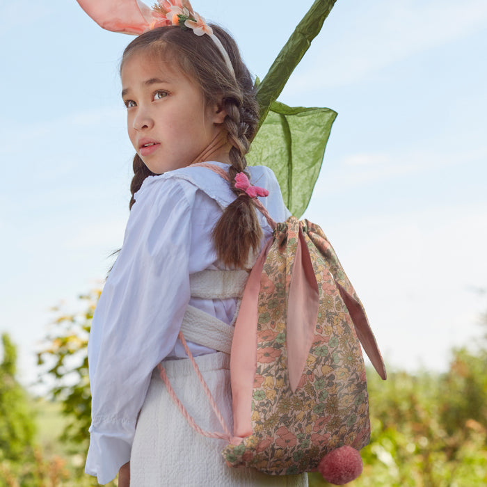 Meri Meri Child Floral Bunny Backpack