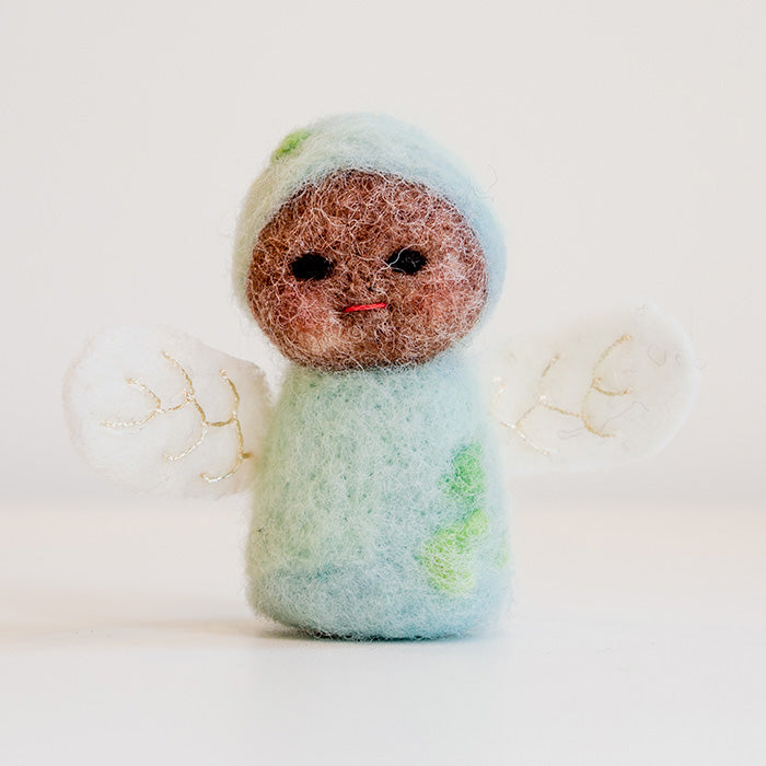 Midos Tail Hand Felted Angel Light Blue Article 10