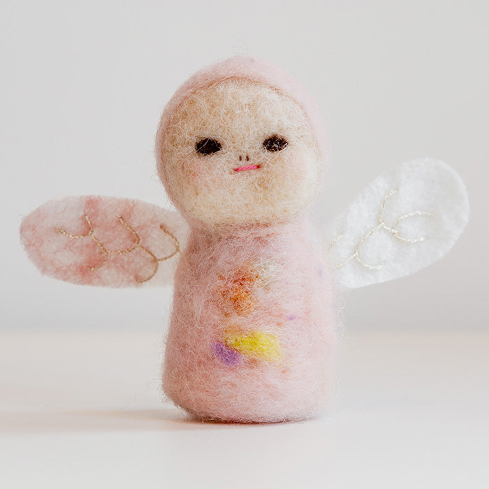 Midos Tail Hand Felted Angel Pink Article 8