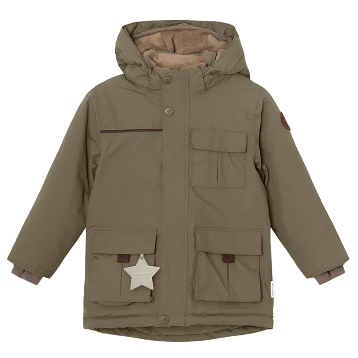 Mini A Ture Child Kastor Winter Jacket Military Green