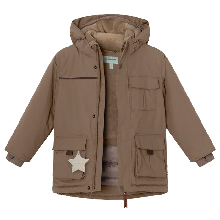 Mini A Ture Child Kastor Winter Jacket Morel Grey Advice from a