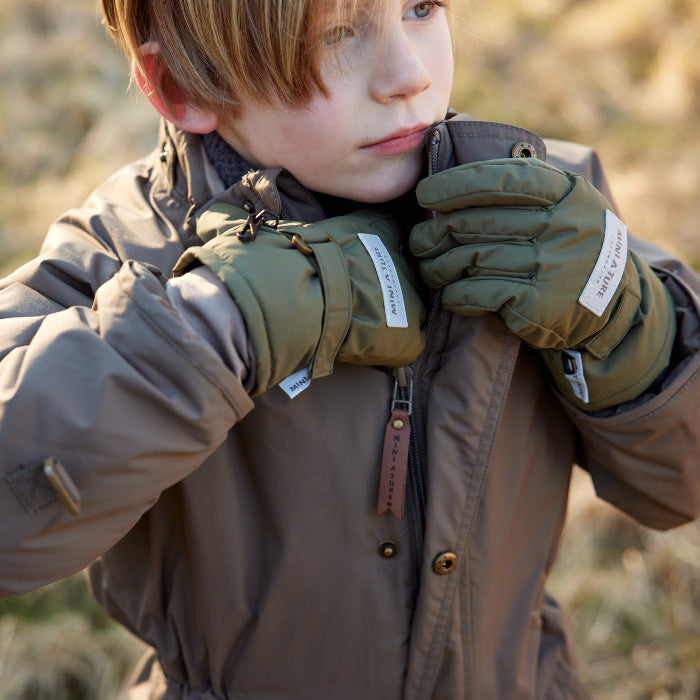 Mini A Ture Child Celio Gloves Military Green
