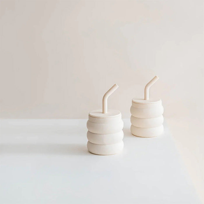 Minna The Bubble Cup Set Of Two Oatmilk