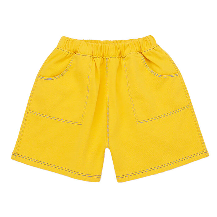 Misha & Puff Child Camp Shorts Zest Yellow