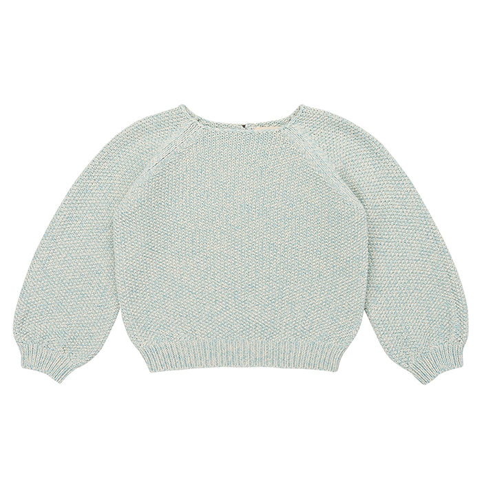 Misha & Puff Baby And Child Campfire Pullover Steel Blue