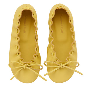 Misha & Puff Child Ballet Moccasins Vintage Yellow - Advice from a