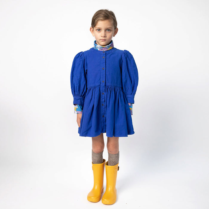 Morley Child Ruth Dress Evan Indigo Blue