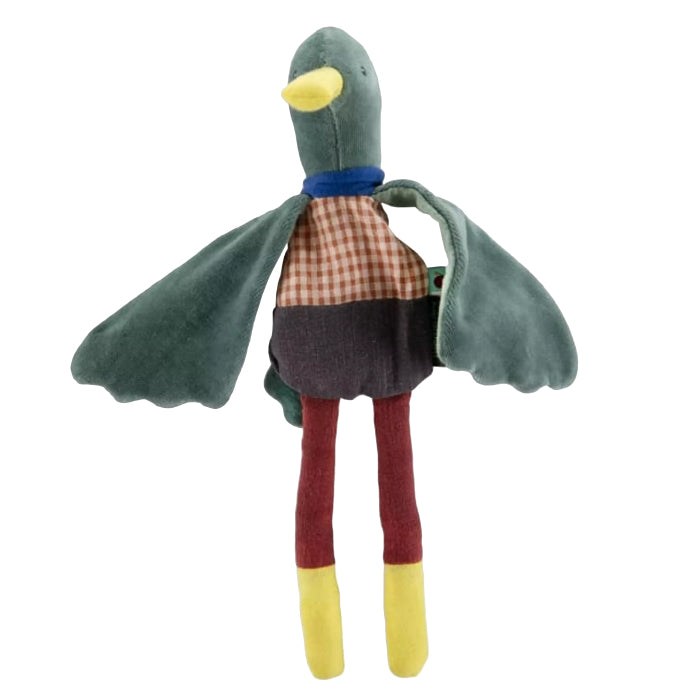 Moulin Roty Pomme Des Bois The Duck Rattle Toy