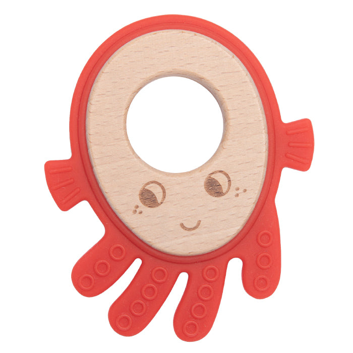 Moulin Roty Aventures De Paulie Octopus Teething Ring