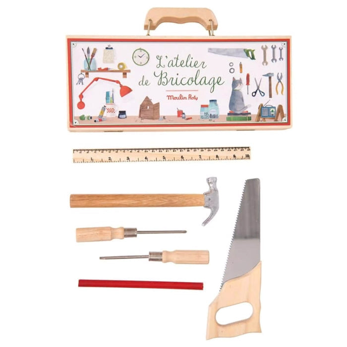 Moulin Roty Les Jouets D'Hier Tool Box Set Small