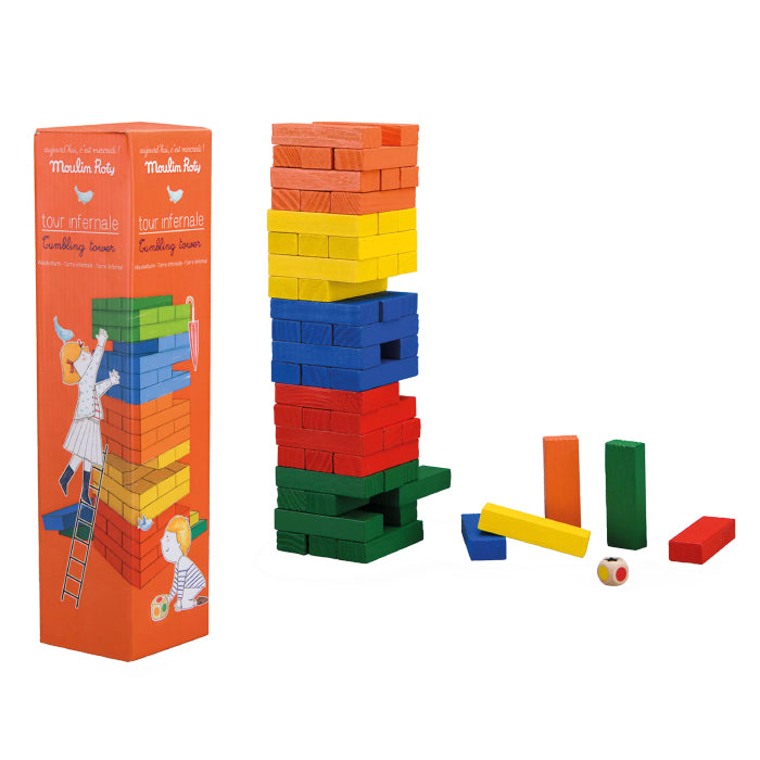 Moulin Roty Aujord'Hui C'est Mercredi Tumbling Tower Game