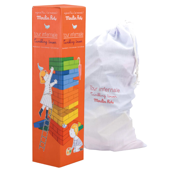 Moulin Roty Aujord'Hui C'est Mercredi Tumbling Tower Game