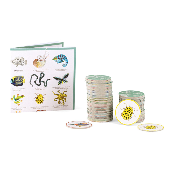 Moulin Roty Tout Autour Du Monde Animal Memory Game