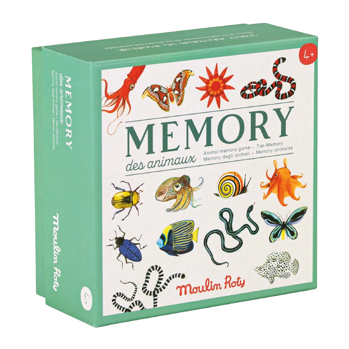 Moulin Roty Tout Autour Du Monde Animal Memory Game