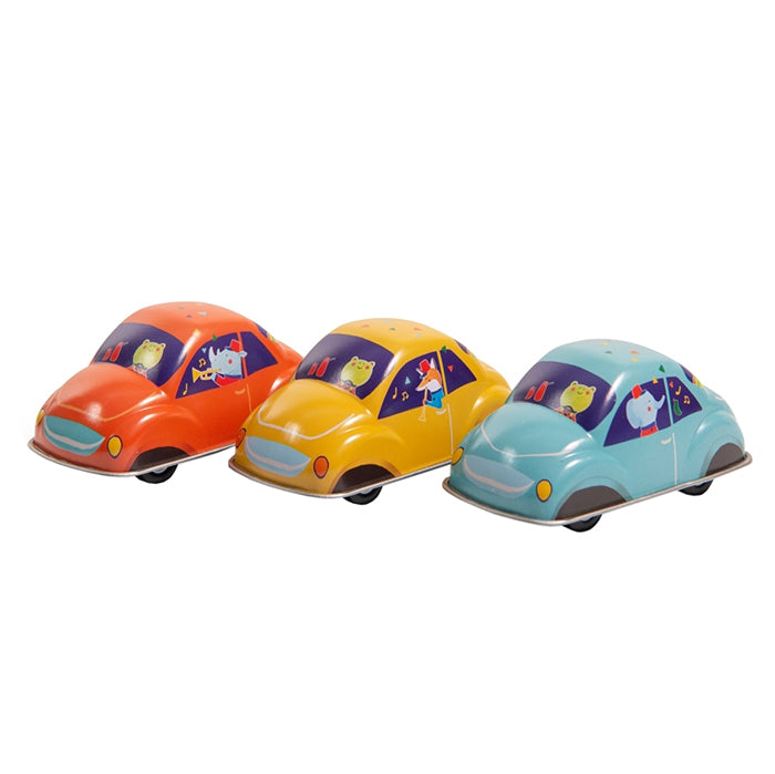 Moulin Roty Les Jouets Metal Friction Car Red