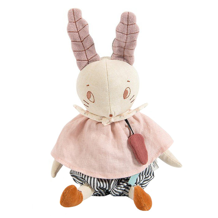 Moulin Roty Aprés La Pluie Musical Rabbit Toy