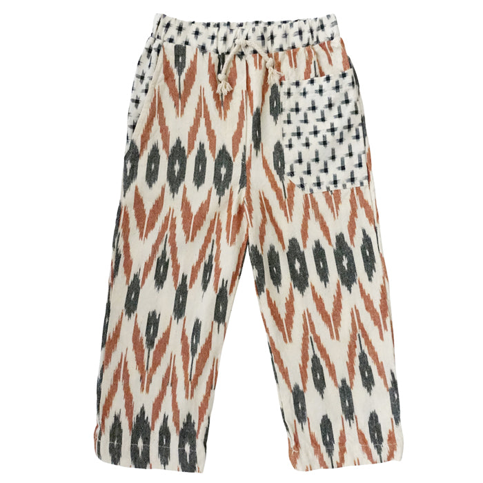 Nico Nico Child Burton Patchwork Pants Cream