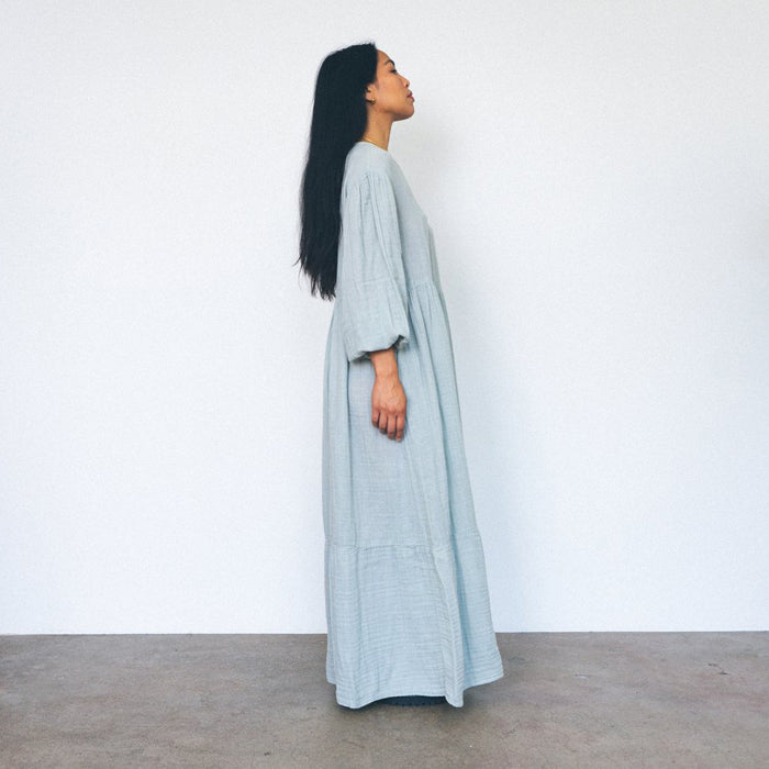 Nico Nico Woman Athena Long Dress Camel Brown