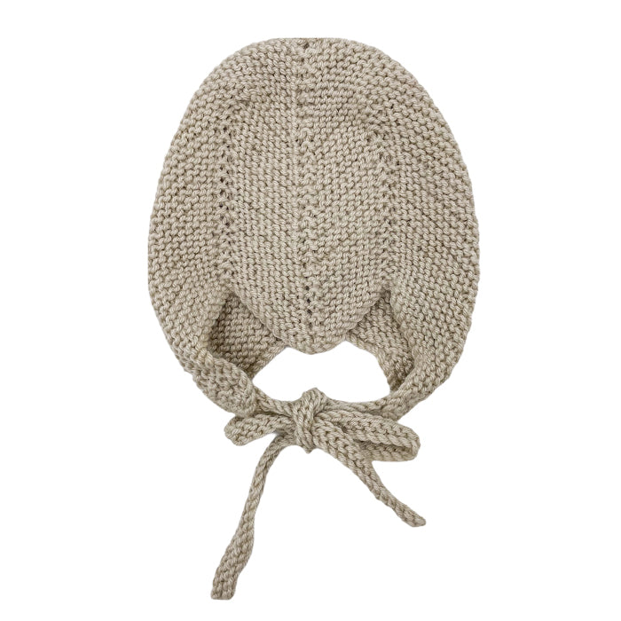 Nancy Kennedy Baby Zig Zag Hat Wool Cream