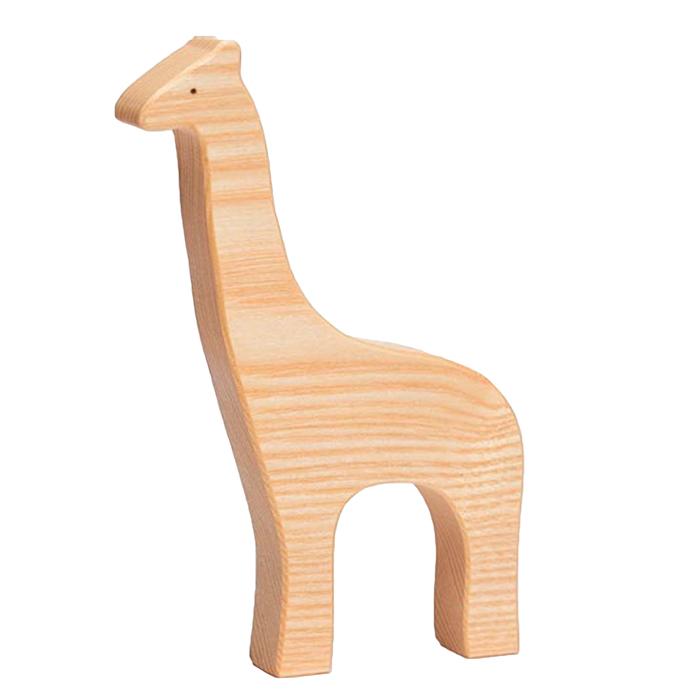 Ocamora Natural Wooden Giraffe