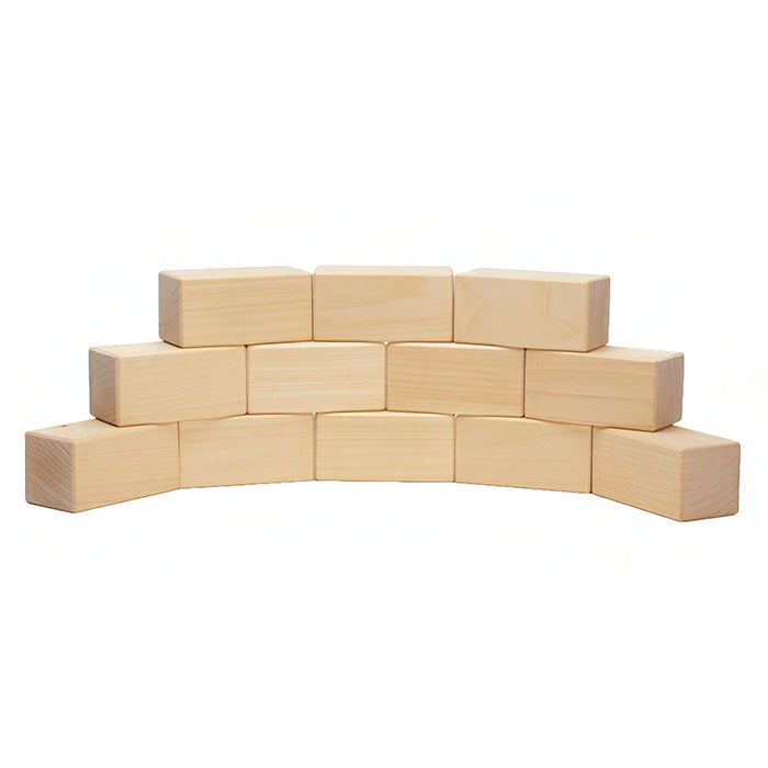 Ocamora Wooden Rectangular Prisims Natural