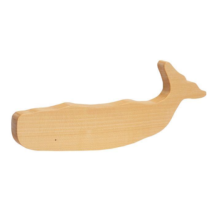 Ocamora Natural Wooden Whale