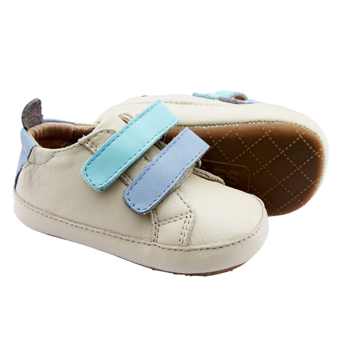 Old Soles Baby Two Straps Shoes Dusty Blue