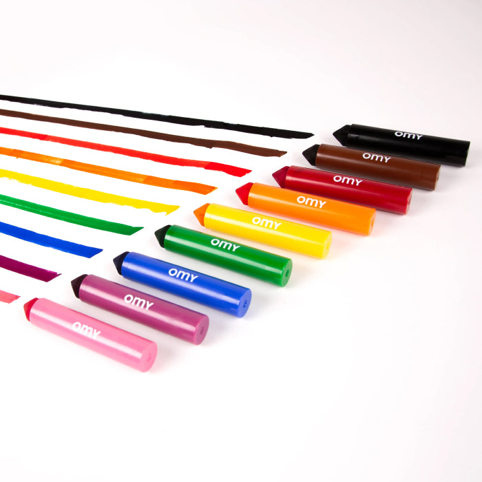 Omy Set Of 9 Jumbo Markers